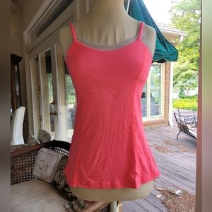 lululmon top with built in bra size 4